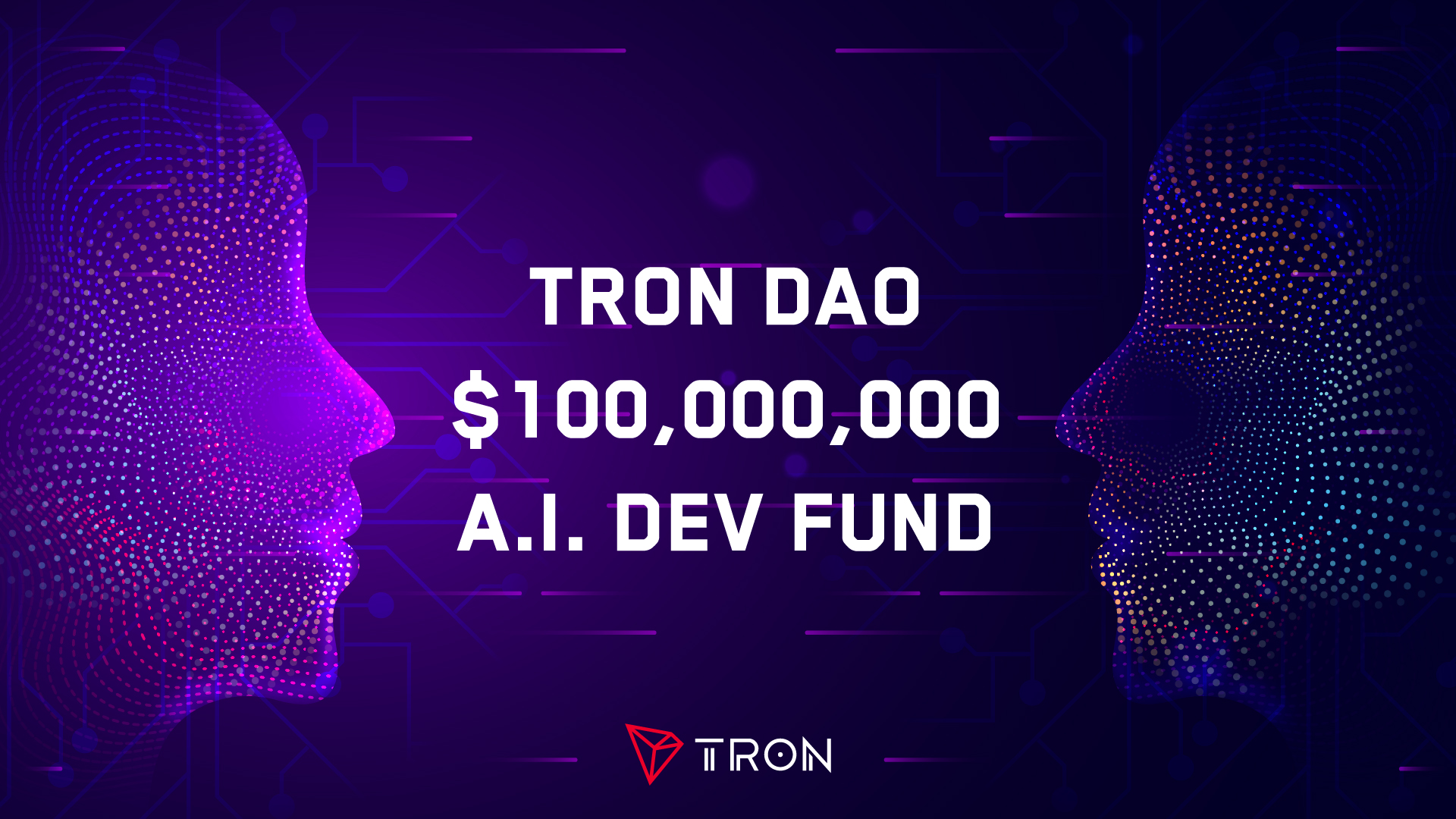 TRON DAO Establishes Artificial Intelligence Development Fund