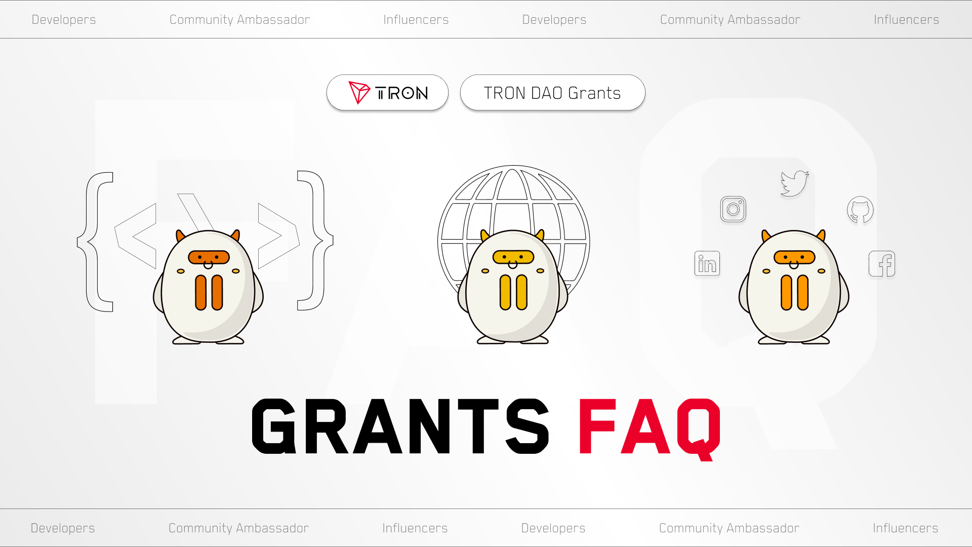 TRON Grants FAQ