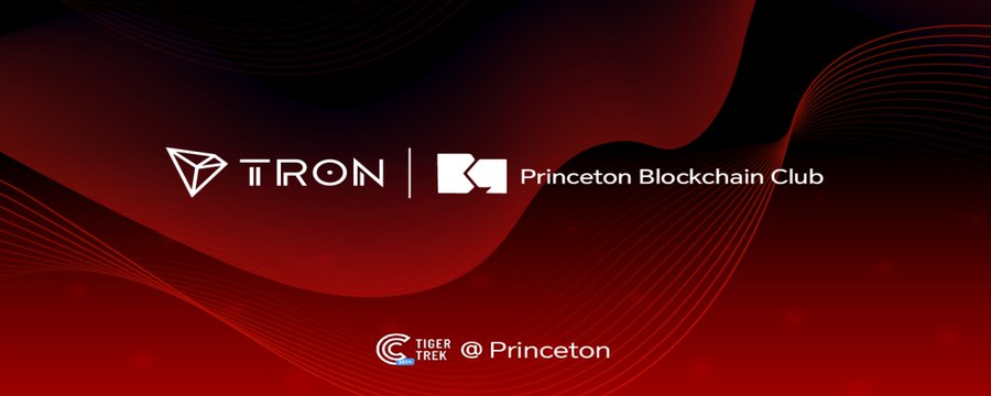 TRON DAO supports Princeton Blockchain Club’s Crypto TigerTrek as Ruby Sponsor
