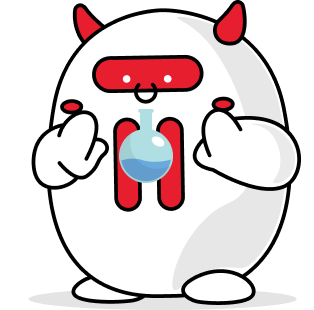 tronbull holding a flask